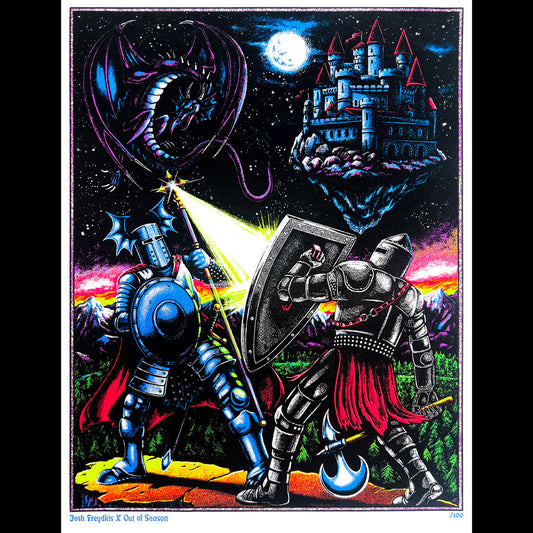 Quest Master Blacklight Poster